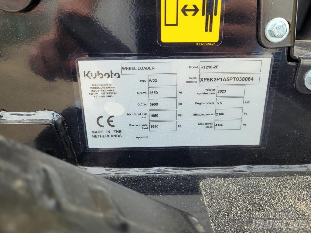 Kubota RT210-2E Ładowarki kołowe
