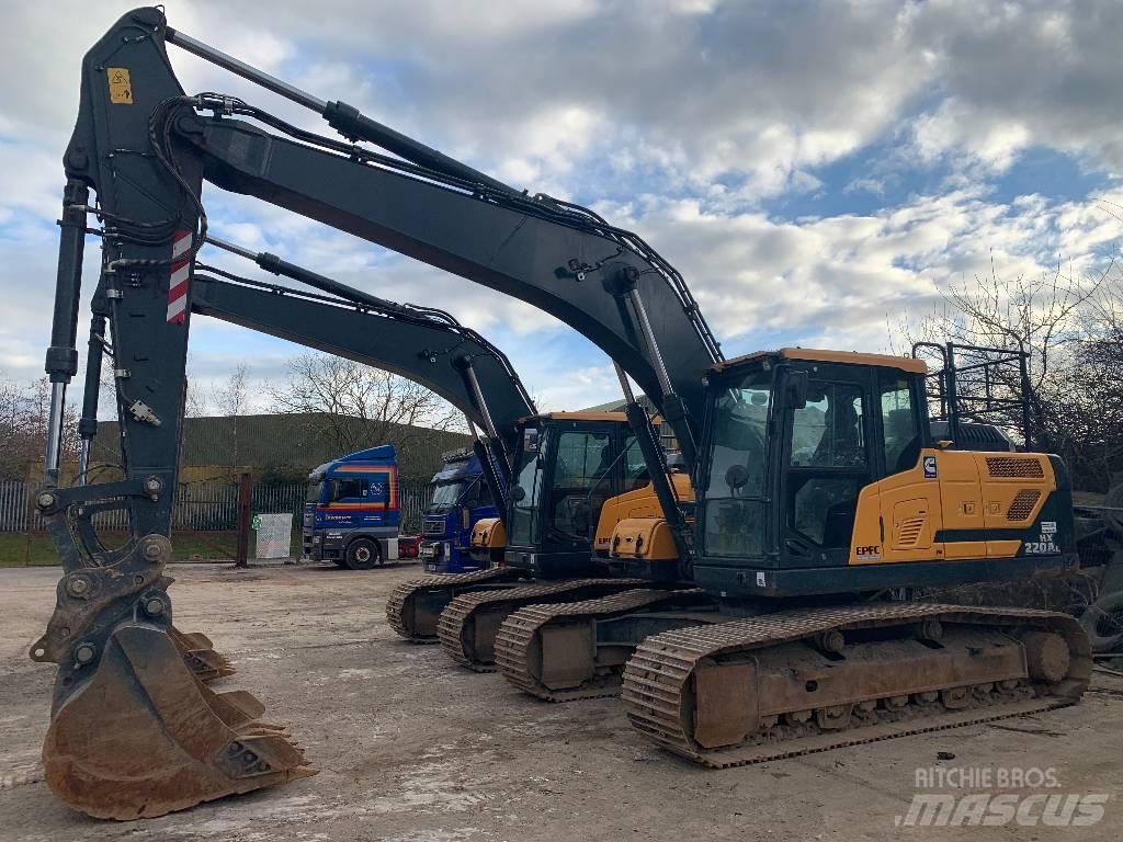 Hyundai HX220A L Koparki gąsienicowe