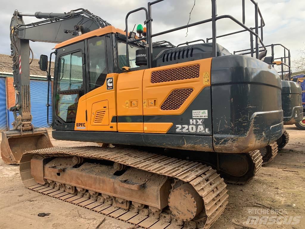 Hyundai HX220A L Koparki gąsienicowe