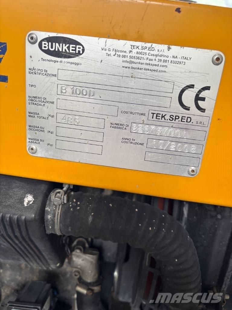  BUNKER B100D Samojezdne pompy do betonu