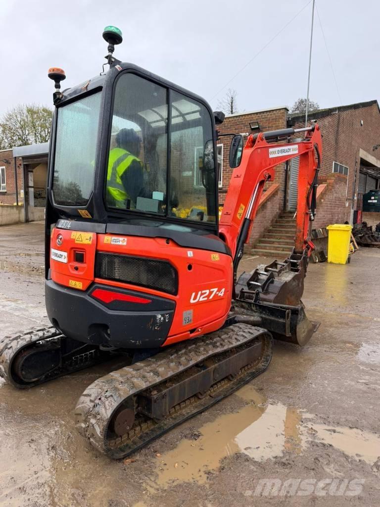 Kubota U 27-4 Minikoparki