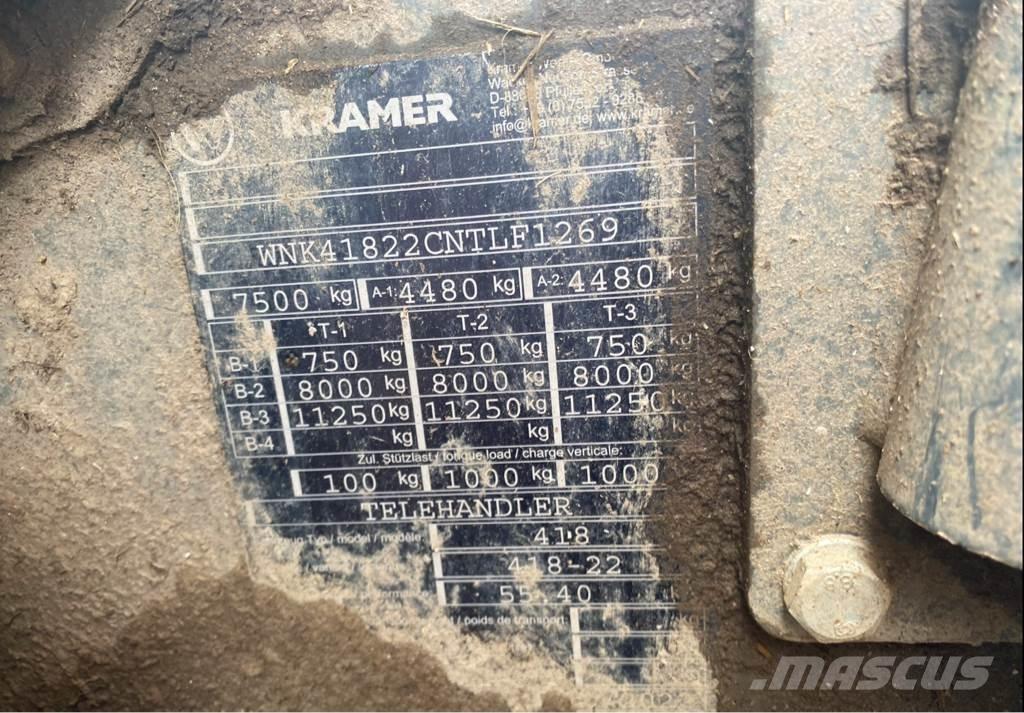 Kramer KT 276 Ładowarki rolnicze