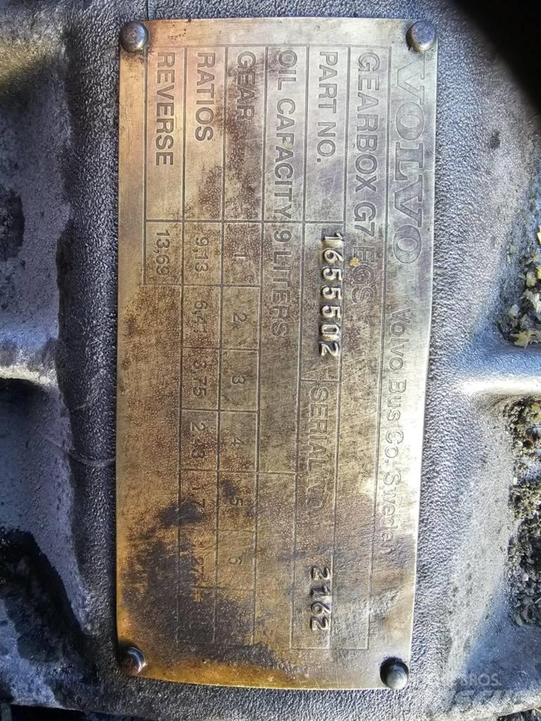 Volvo G7 EGS Przekładnie i skrzynie biegów