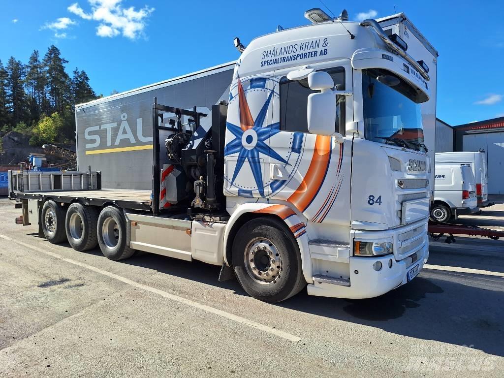 Scania G490 LB8x4*4 Żurawie samochodowe