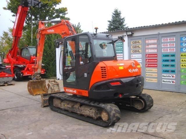 Kubota KX080-4a Koparki gąsienicowe