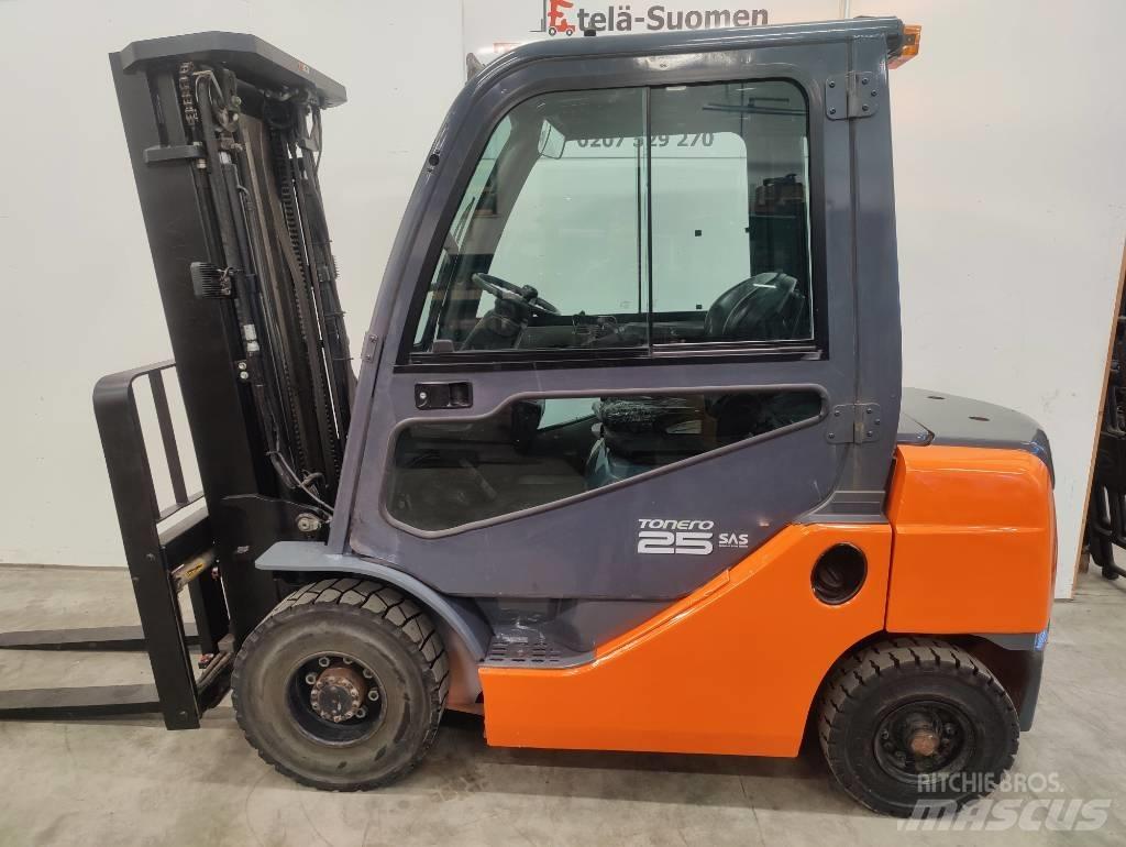 Toyota 02-8 FDF25 Wózki Diesla