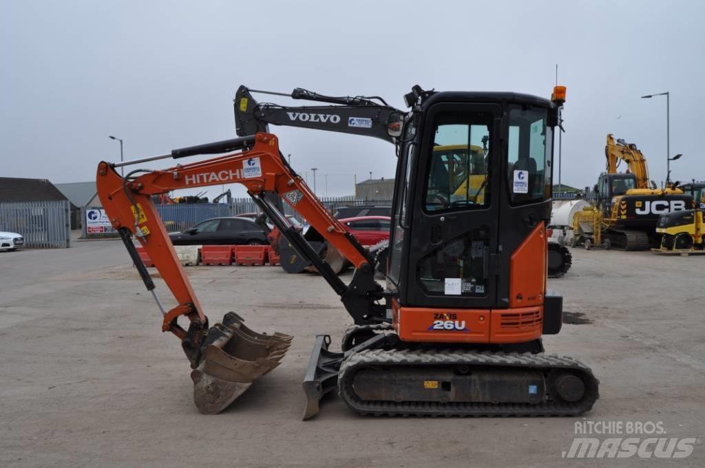 Hitachi ZX 26 U-6 Minikoparki