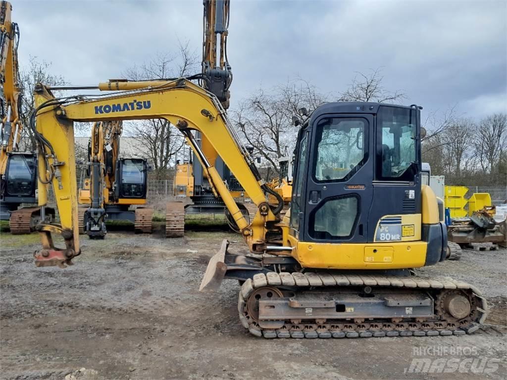Komatsu PC80 Minikoparki
