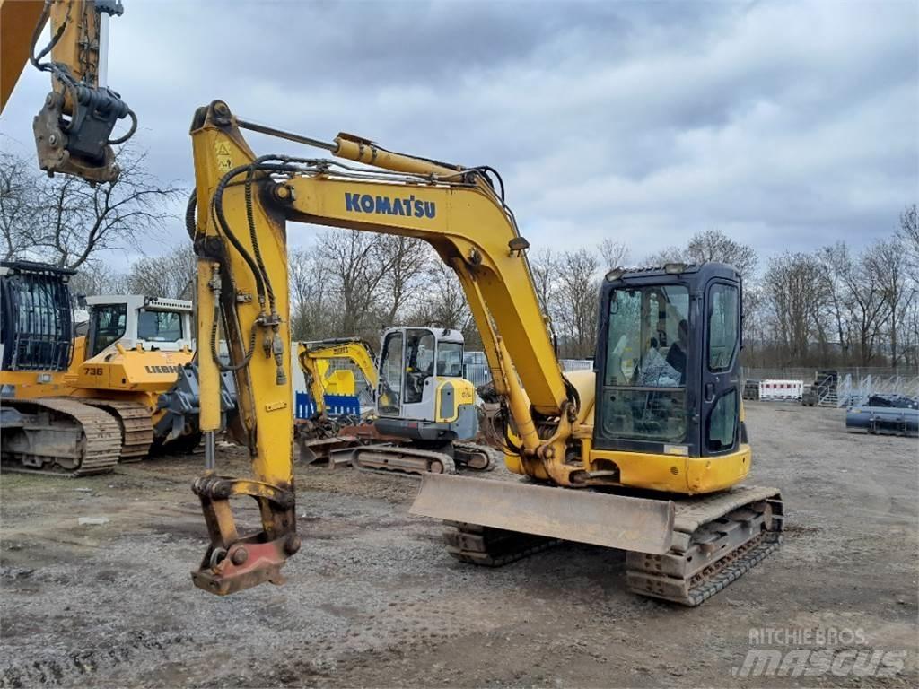Komatsu PC80 Minikoparki
