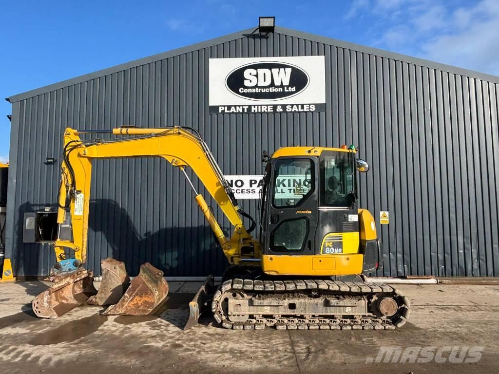Komatsu PC 80 MR-3 Midikoparki  7t - 12t
