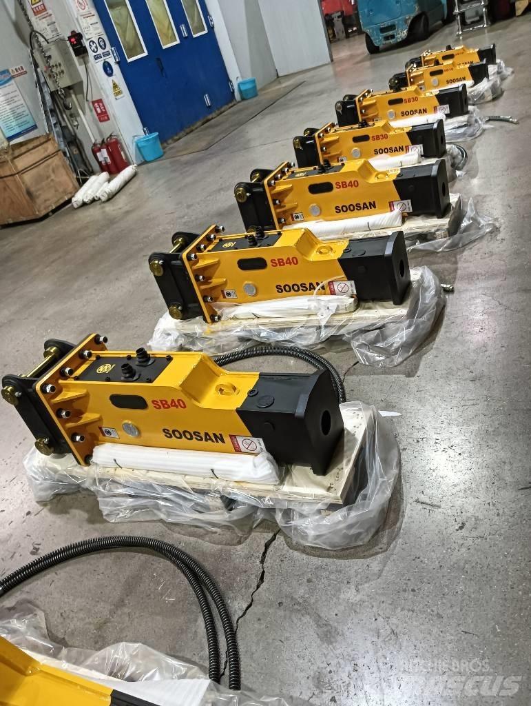 Soosan SB40 Młoty hydrauliczne