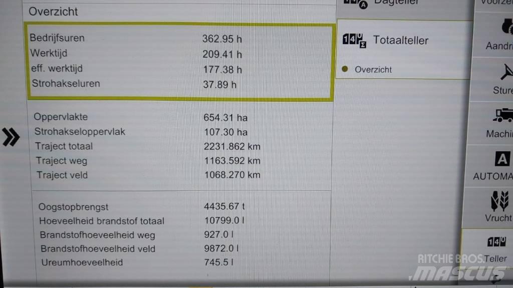 CLAAS Trion 750 Kombajny zbożowe