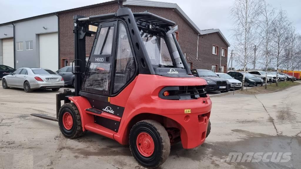 Linde H 60 D-02 Wózki Diesla