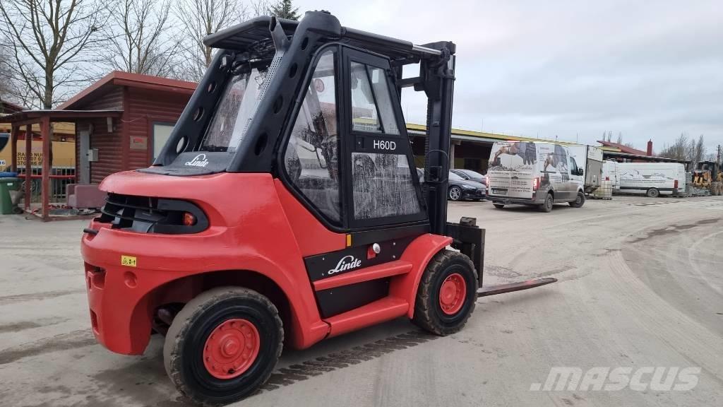 Linde H 60 D-02 Wózki Diesla