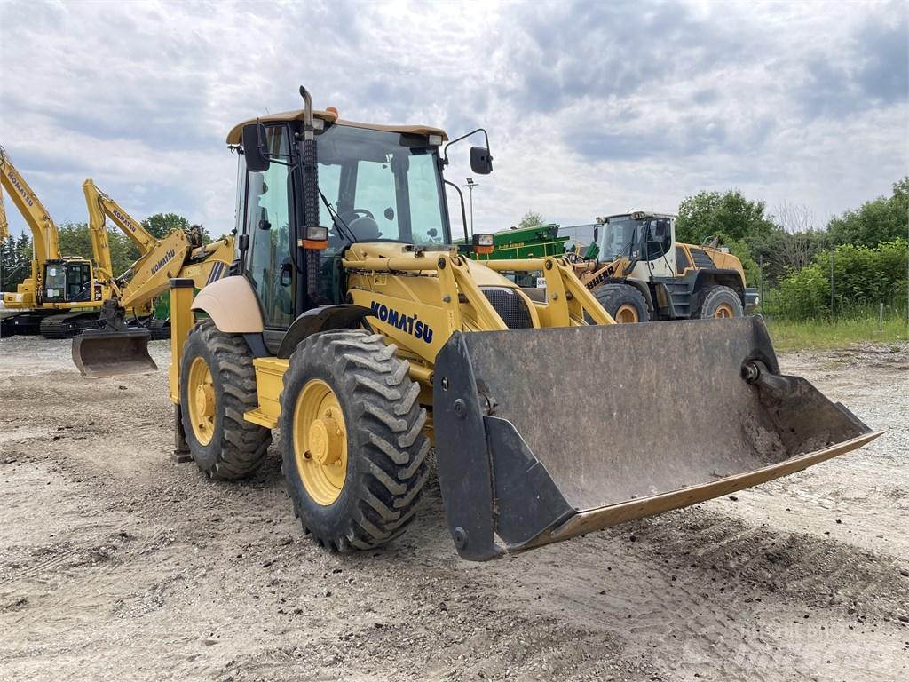 Komatsu WB93S-5E0 Koparko-ładowarki