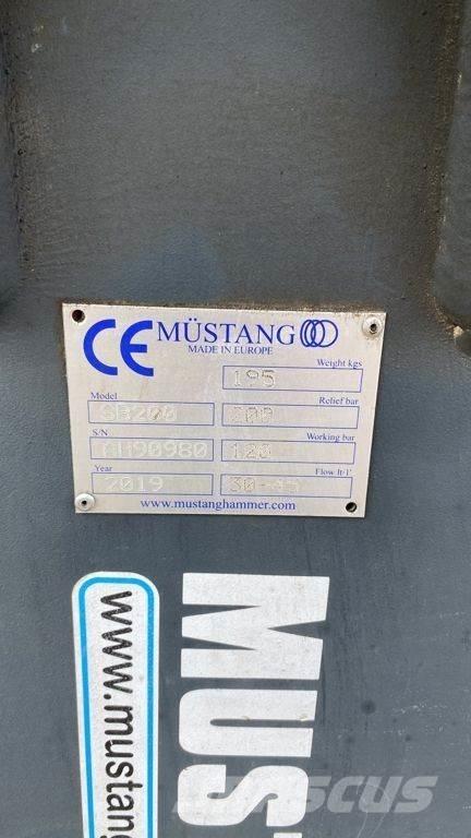 Mustang SB 200 Młoty hydrauliczne