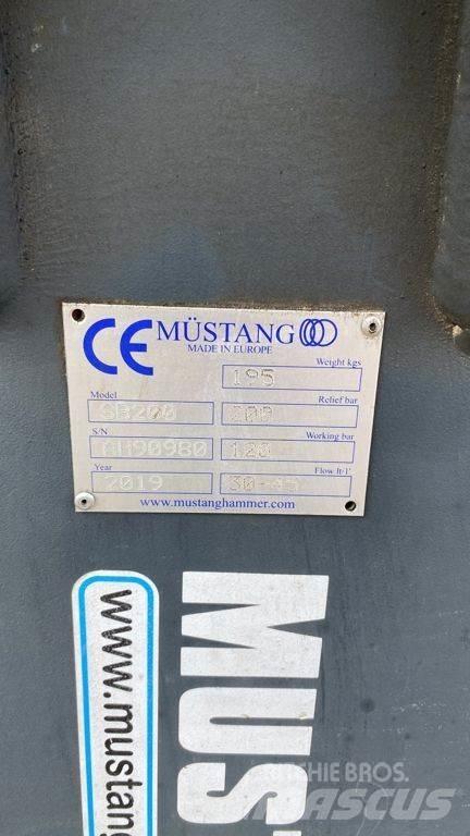 Mustang SB 200 Młoty hydrauliczne
