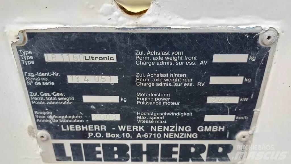 Liebherr LR 1160 Żurawie gąsienicowe
