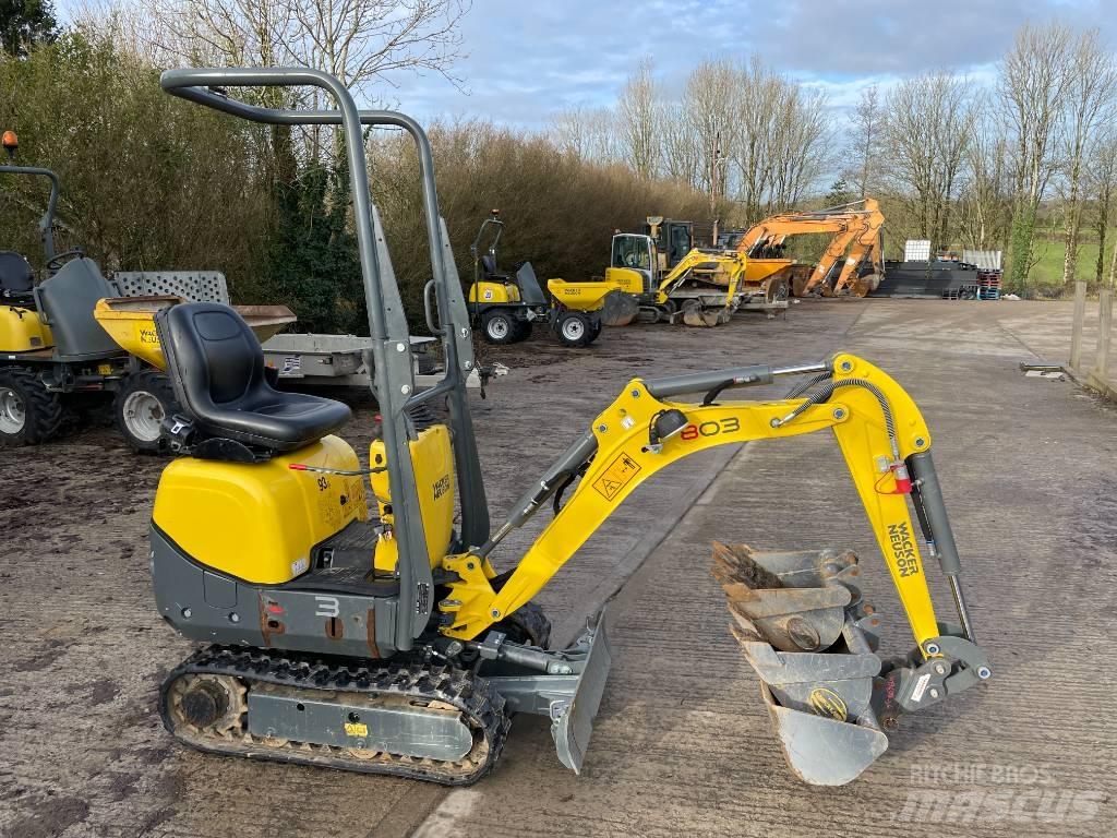 Wacker Neuson 803 Minikoparki