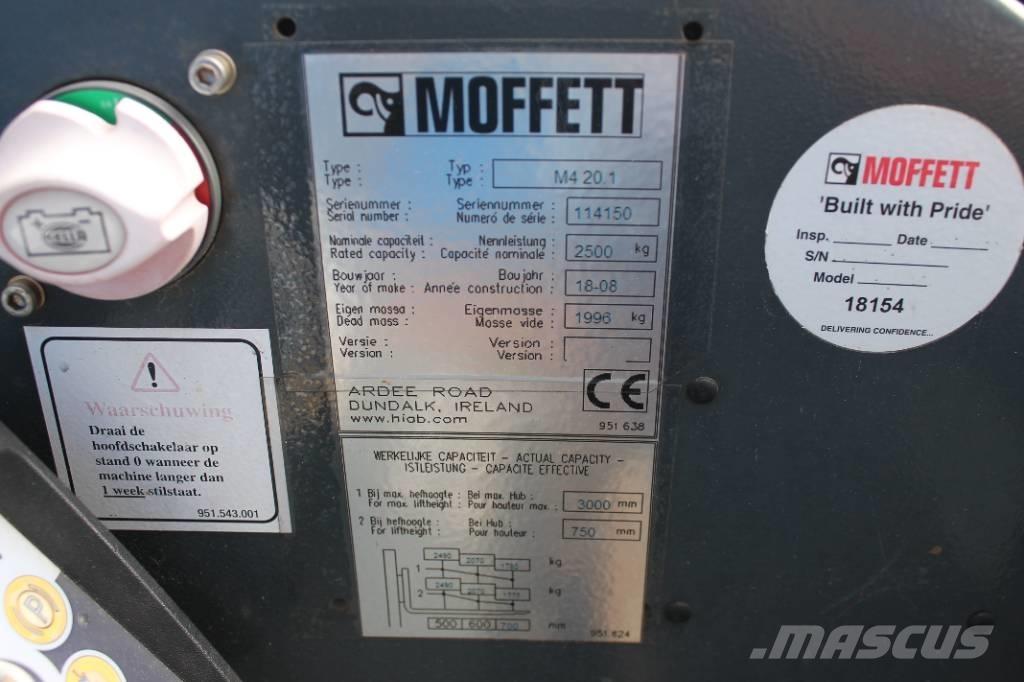 Moffett M4 20.1 Wózki widłowe montowane do pojazdów