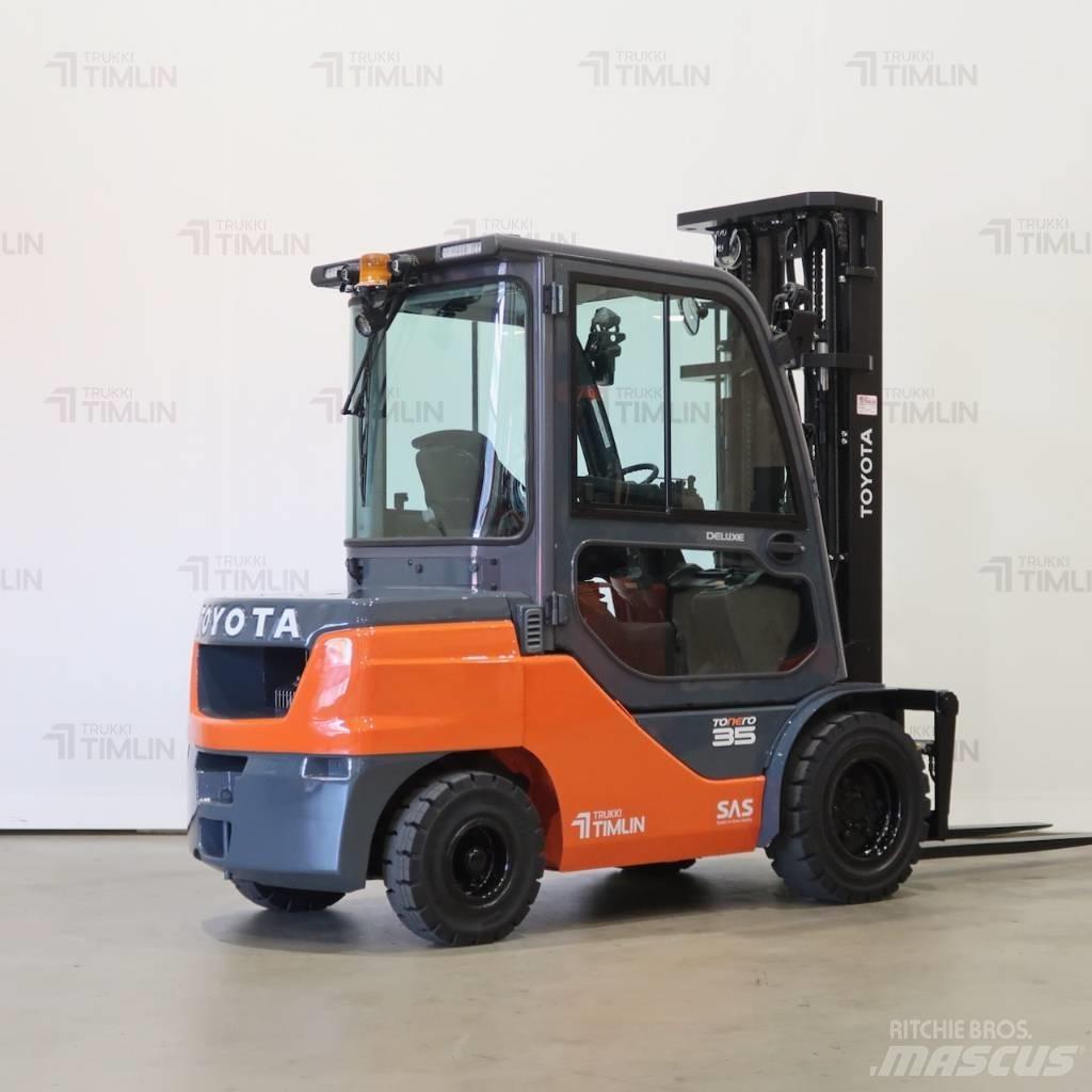 Toyota 02-8FDJF35 Wózki Diesla