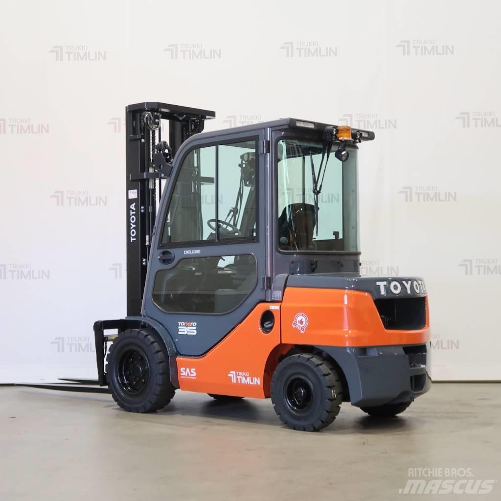 Toyota 02-8FDJF35 Wózki Diesla