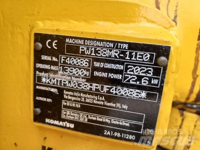 Komatsu PW138MR-11E0 Koparki kołowe