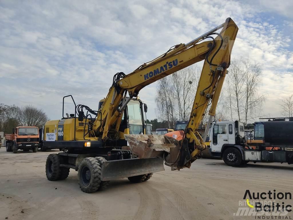 Komatsu PW160-7 Koparki kołowe