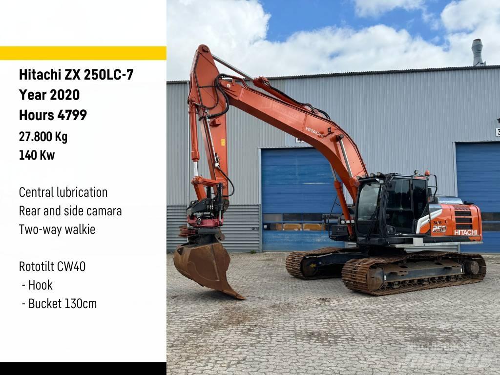 Hitachi ZX250-7 Koparki gąsienicowe
