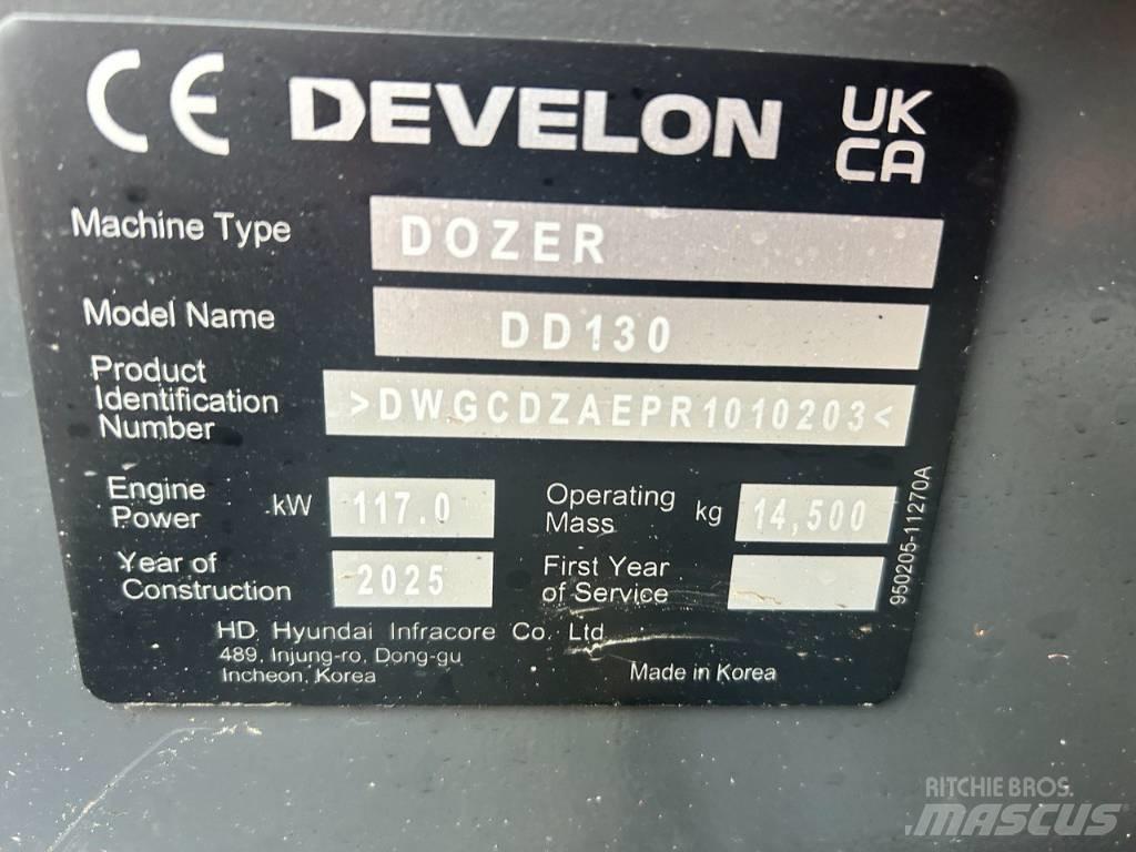 Develon DD 130 Spycharki gąsienicowe