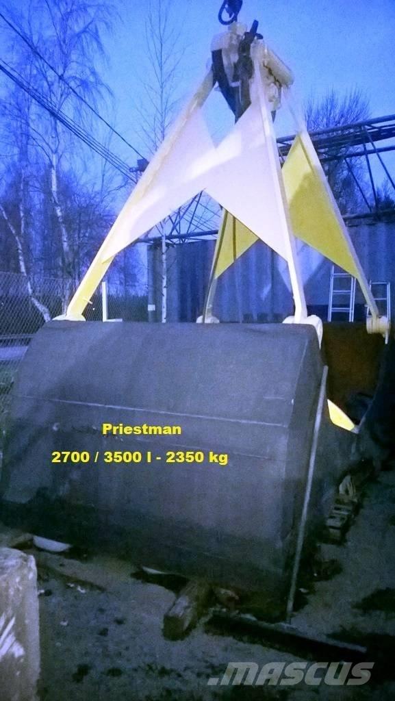 Priestman kauha Części do dźwigów oraz wyposażenie