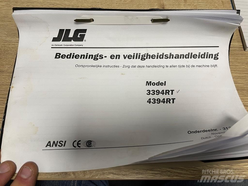 JLG 3394 RT Podnośniki nożycowe