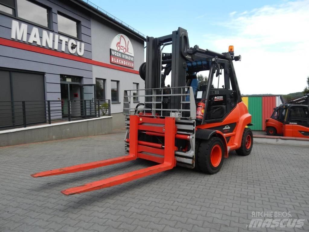 Linde H80T-03 Wózki LPG