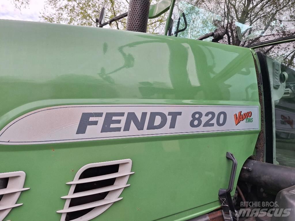 Fendt 820 Vario TMS Ciągniki rolnicze
