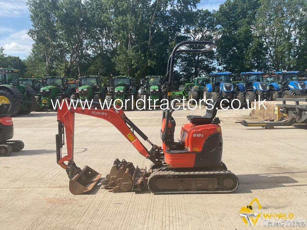 Kubota U 10-3 Minikoparki