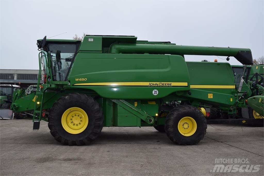 John Deere W 650 Kombajny zbożowe