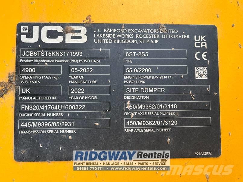 JCB 6 ST Wozidła kolebkowe