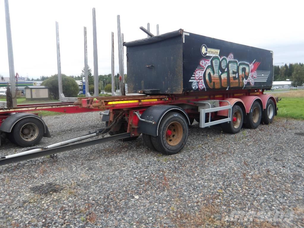  Käyttöauto V31 4 aks Przyczepy wywrotki