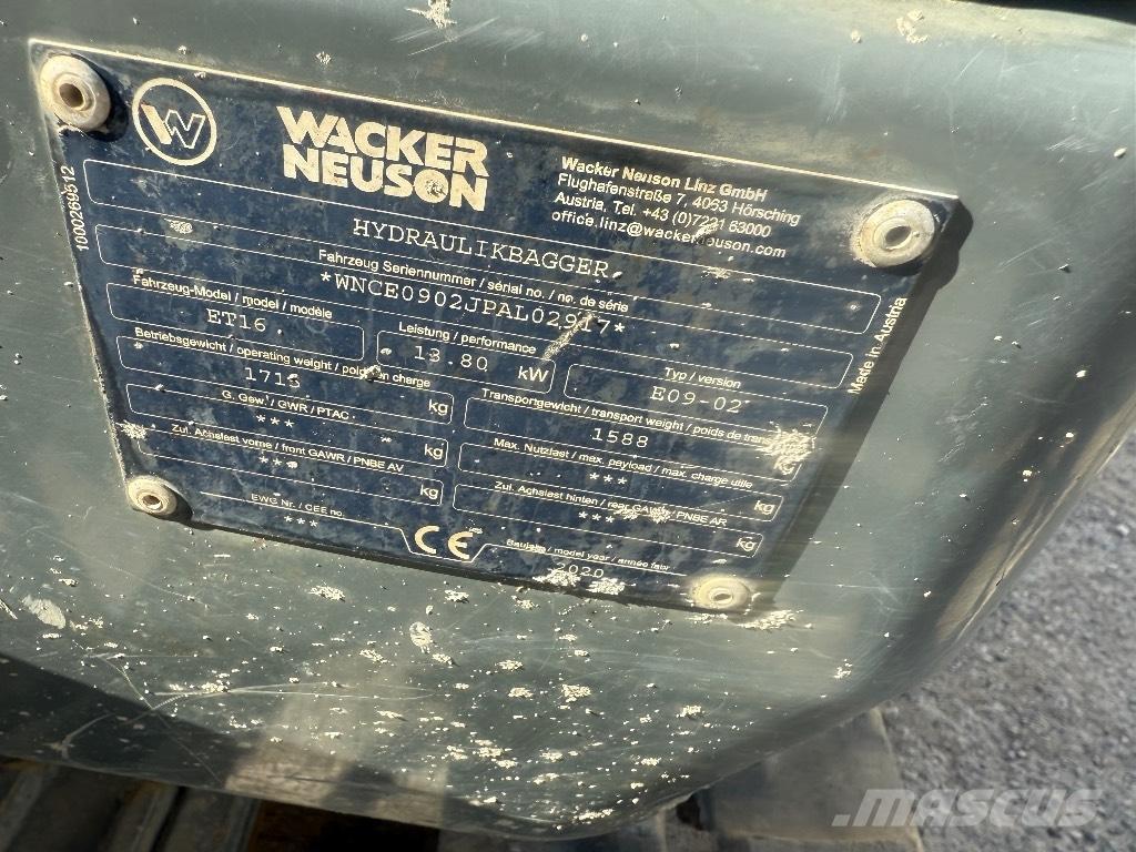 Wacker Neuson ET 16 Minikoparki