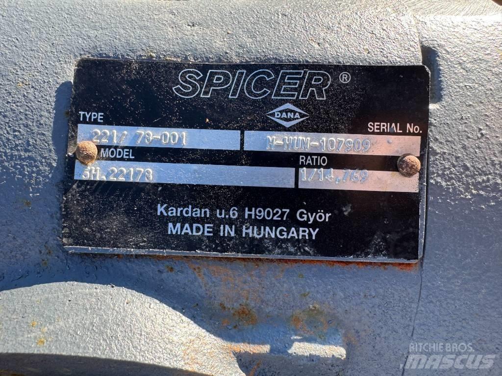 Spicer Dana 211 / 221 Mosty, wały i osie