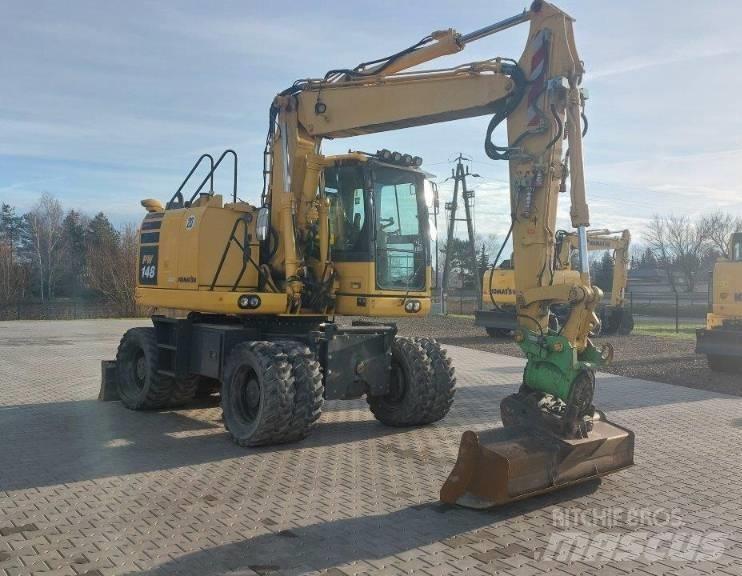 Komatsu PW 148-10 Koparki kołowe