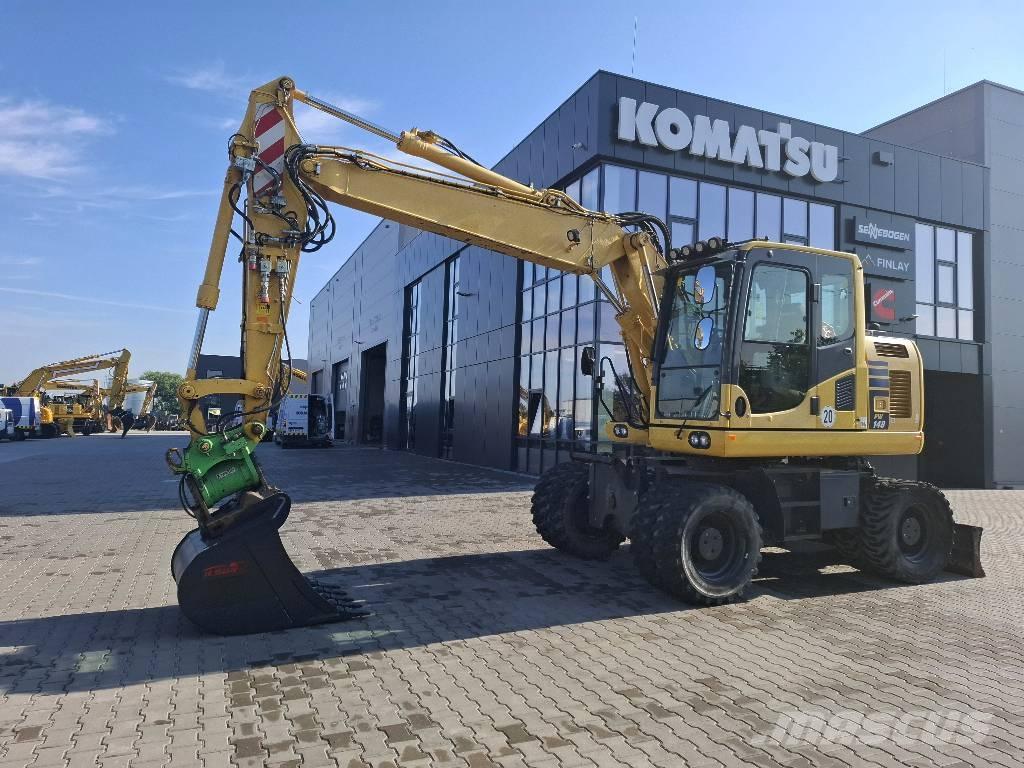 Komatsu PW 148-10 Koparki kołowe