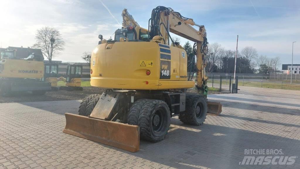 Komatsu PW 148-10 Koparki kołowe