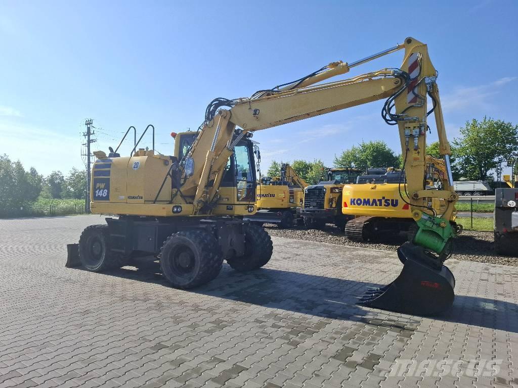 Komatsu PW 148-10 Koparki kołowe