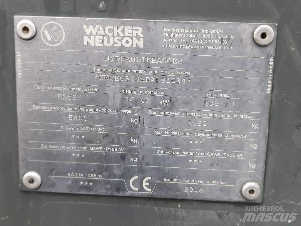 Wacker Neuson EZ 53 Minikoparki