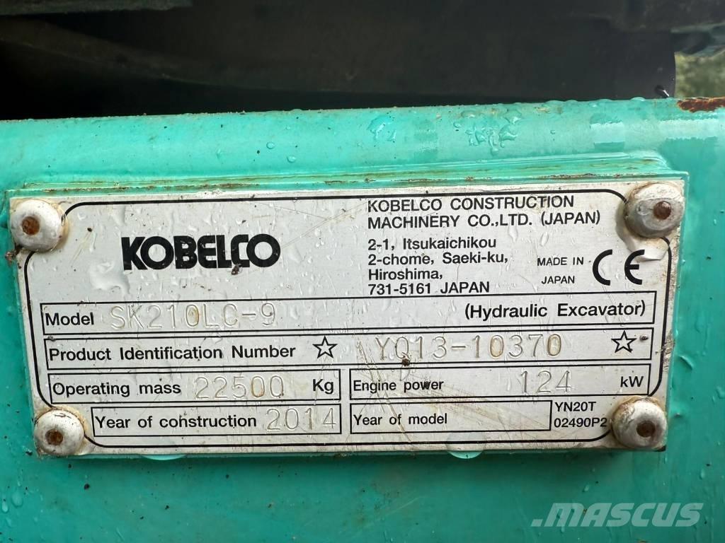Kobelco SK 210 LC-9 Koparki gąsienicowe