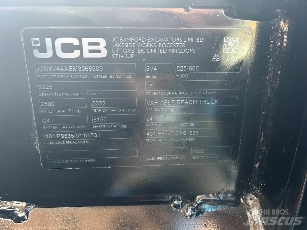 JCB 525-60 E-TECH Ładowarki teleskopowe