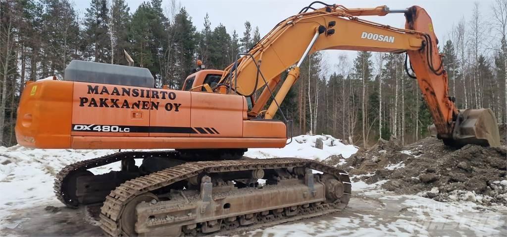 Doosan DX 480 LC Koparki gąsienicowe