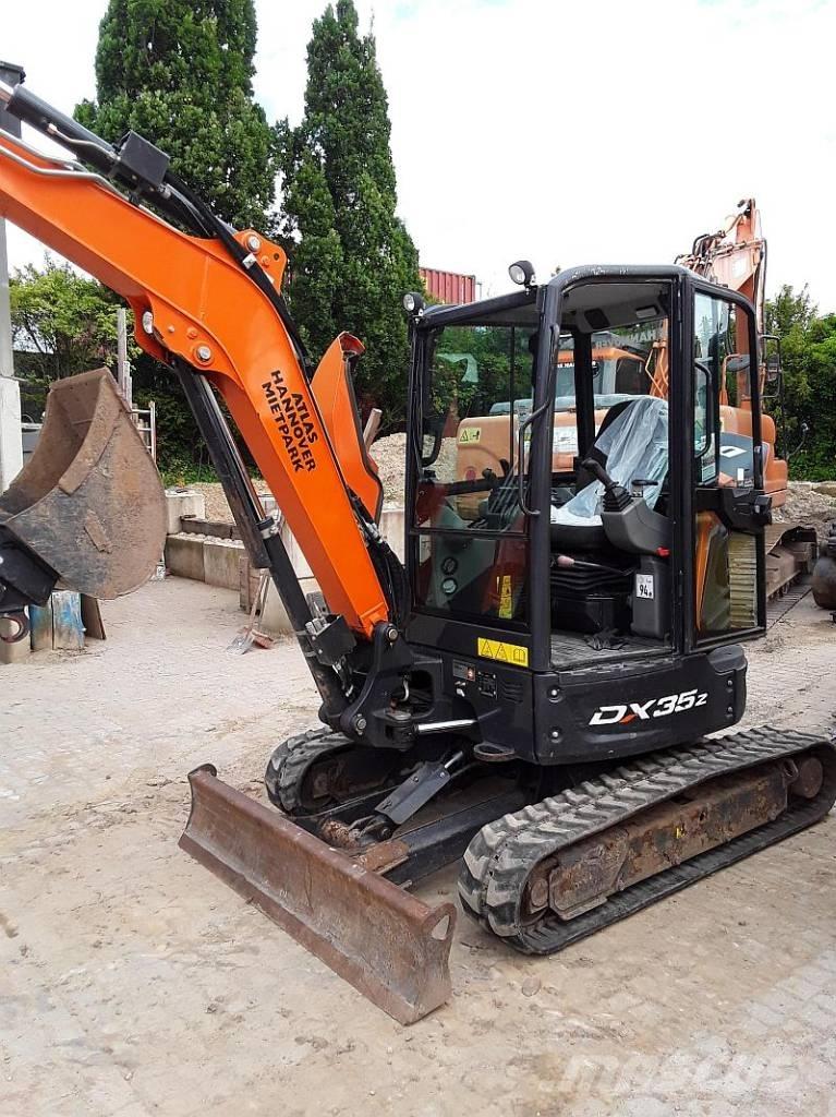 Doosan DX 35 Z Minikoparki