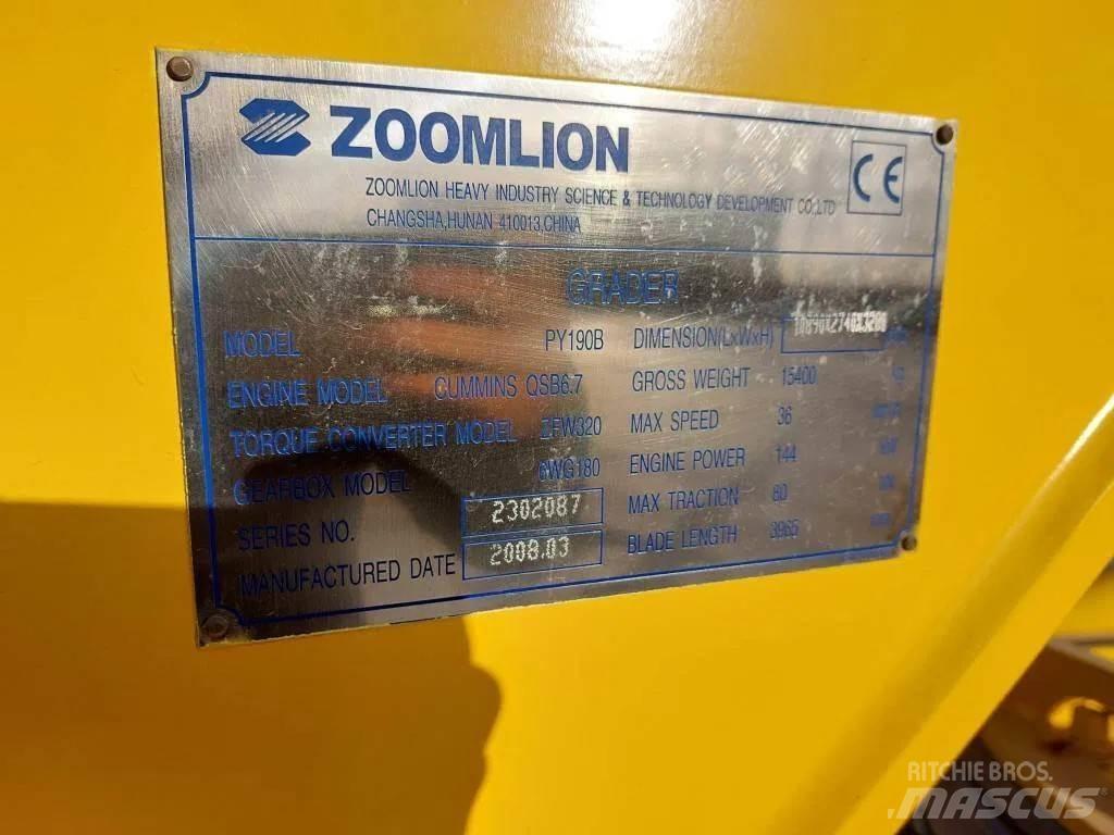 Zoomlion PY190B Równiarki